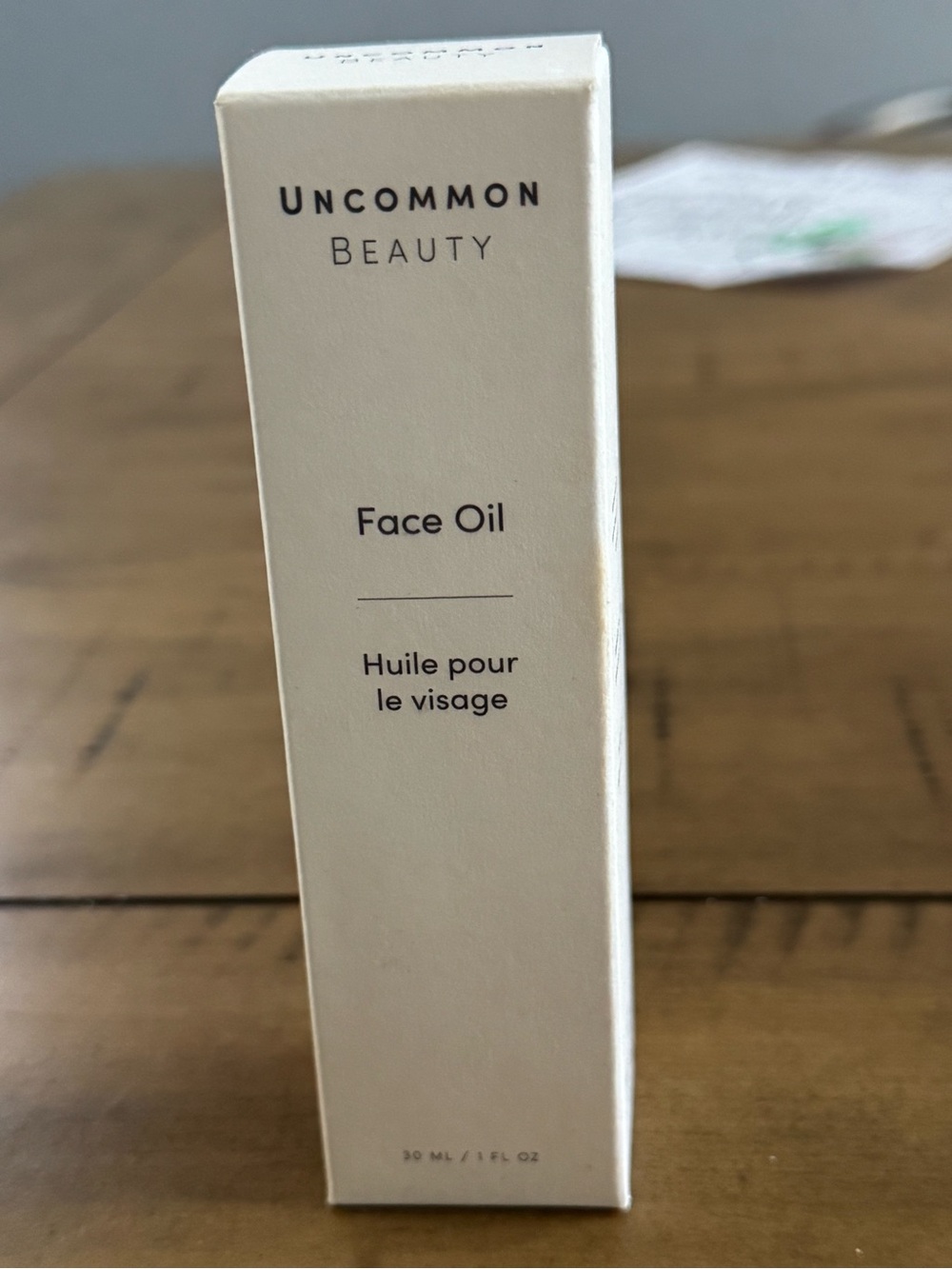 Uncommon Face Oil - Cream White Packaging